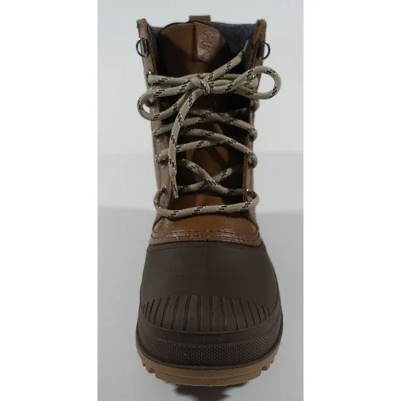 Kamik Hemlock Waterproof Winter Boots Men's 9 Ankle Height Brown MADE IN USA - Picture 10 of 15